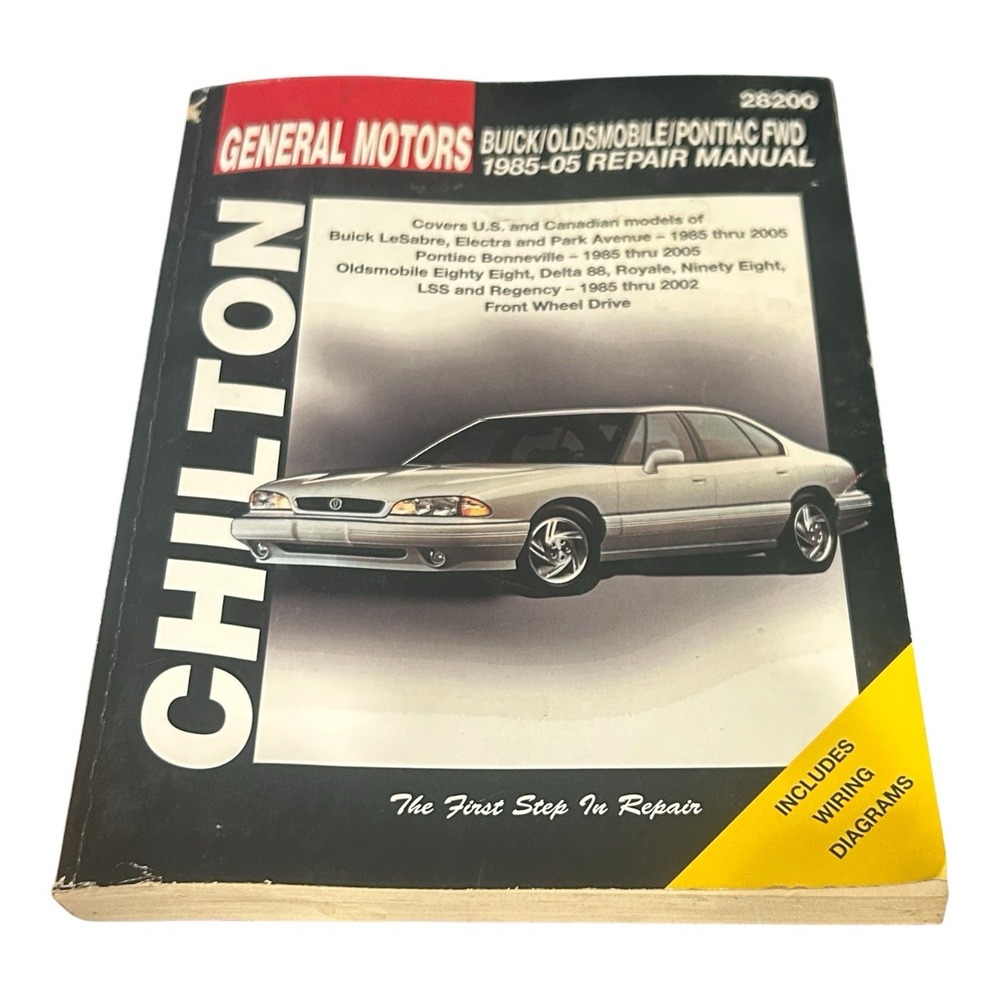 Chilton General Motors Buick/Oldmobile/Pontiac FWD 1985-05 Repair Manual.